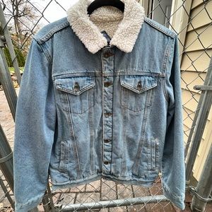 HOT TOPIC JEAN JACKET MENS RUDE